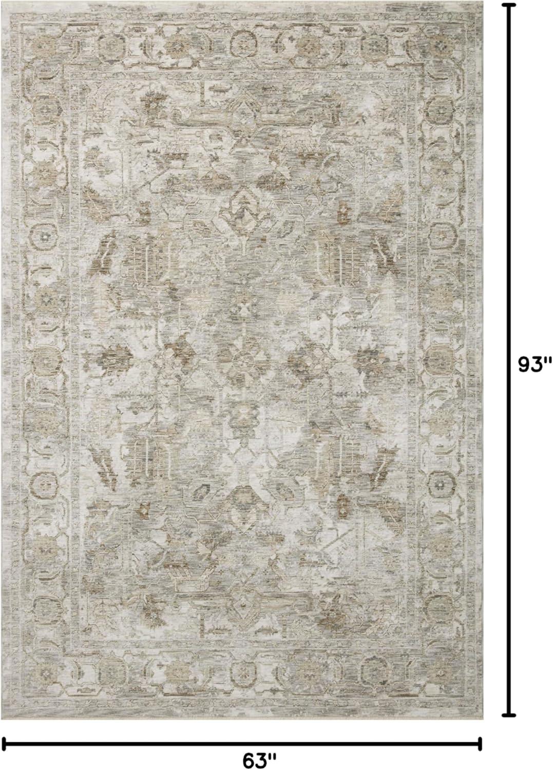 image:imageLoloi Amber Lewis Honora Collection HON02 SlateBeige 116 x 156 Area RugGrey Taupe