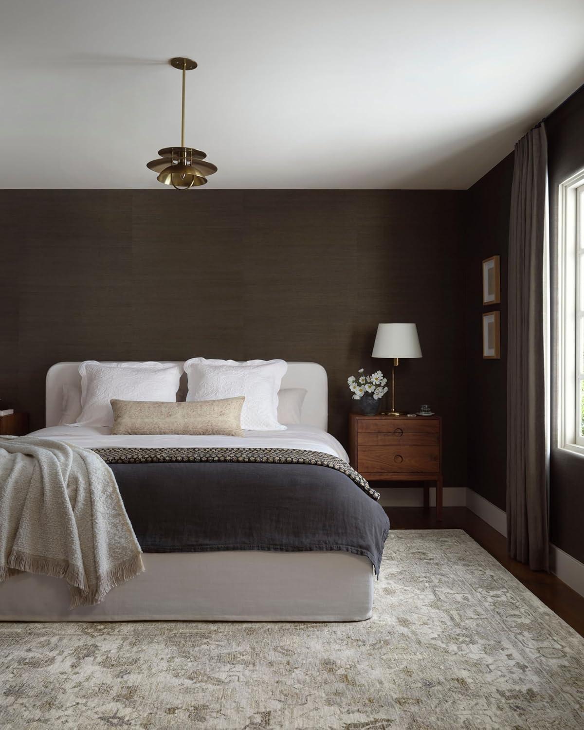 image:imageLoloi Amber Lewis Honora Collection HON02 SlateBeige 116 x 156 Area RugGrey Taupe