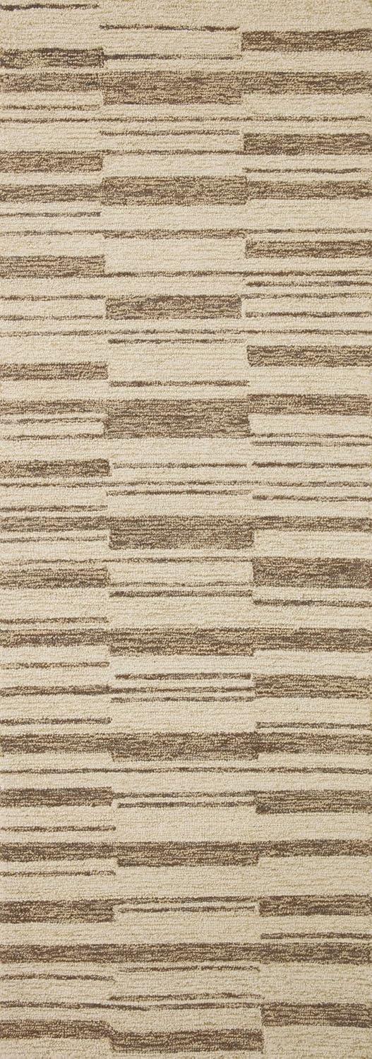image:imageLoloi Chris Loves Julia Polly 23 x 39 Accent Rug in IvoryNatural Large Neutral Area Rug Unique Patterned Rug for Living Room Bedroom Dining Area Home OfficeBeige Tobacco