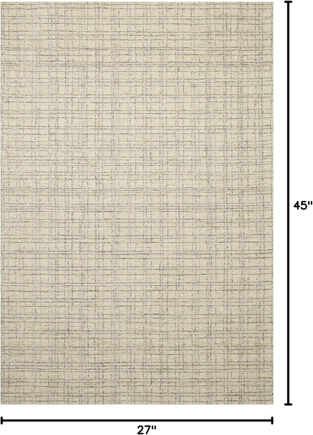 image:imageLoloi Chris Loves Julia Polly 23 x 39 Accent Rug in IvoryNatural Large Neutral Area Rug Unique Patterned Rug for Living Room Bedroom Dining Area Home OfficeAntique Mist