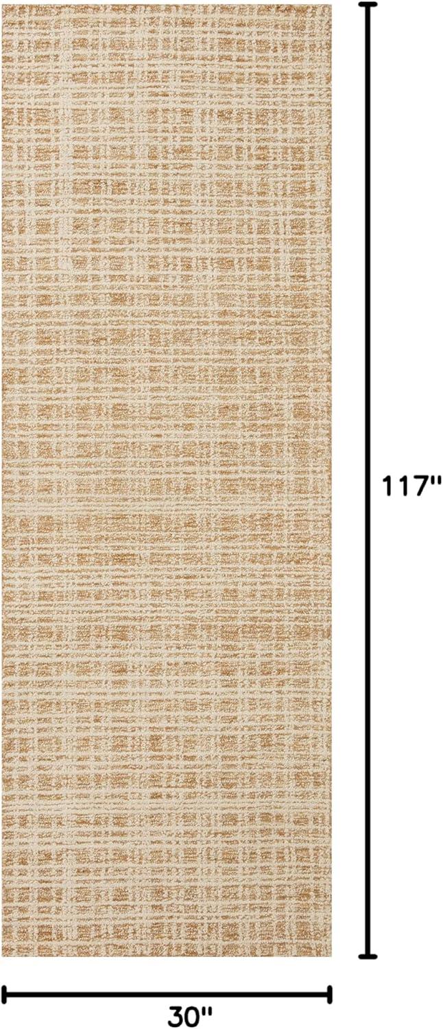 image:imageLoloi Chris Loves Julia Polly 23 x 39 Accent Rug in IvoryNatural Large Neutral Area Rug Unique Patterned Rug for Living Room Bedroom Dining Area Home OfficeStraw Ivory