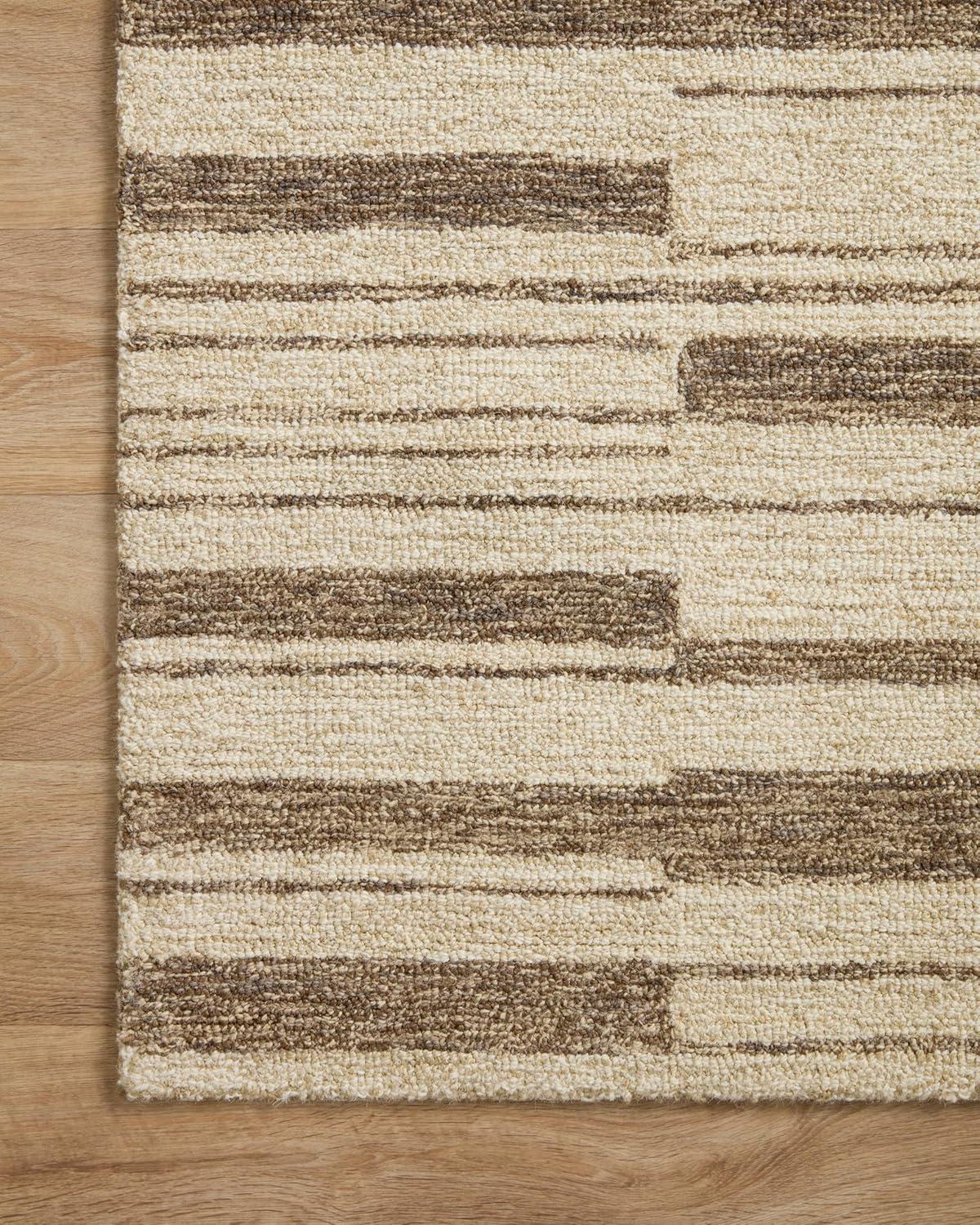 image:imageLoloi Chris Loves Julia Polly 23 x 39 Accent Rug in IvoryNatural Large Neutral Area Rug Unique Patterned Rug for Living Room Bedroom Dining Area Home OfficeBeige Tobacco