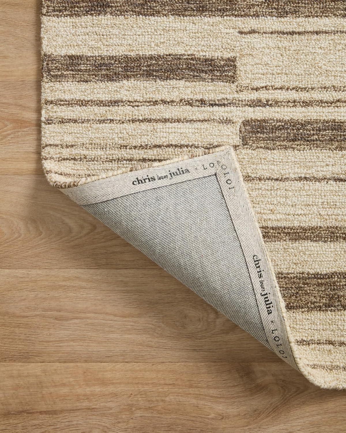 image:imageLoloi Chris Loves Julia Polly 23 x 39 Accent Rug in IvoryNatural Large Neutral Area Rug Unique Patterned Rug for Living Room Bedroom Dining Area Home OfficeBeige Tobacco