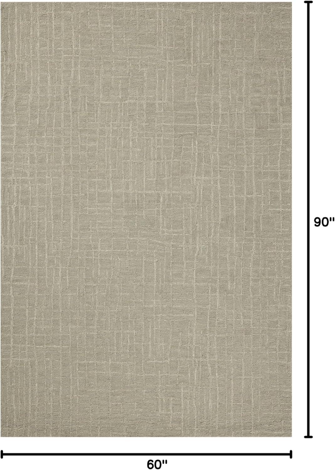 image:imageLoloi Chris Loves Julia Polly 23 x 39 Accent Rug in IvoryNatural Large Neutral Area Rug Unique Patterned Rug for Living Room Bedroom Dining Area Home OfficeSpa Ivory