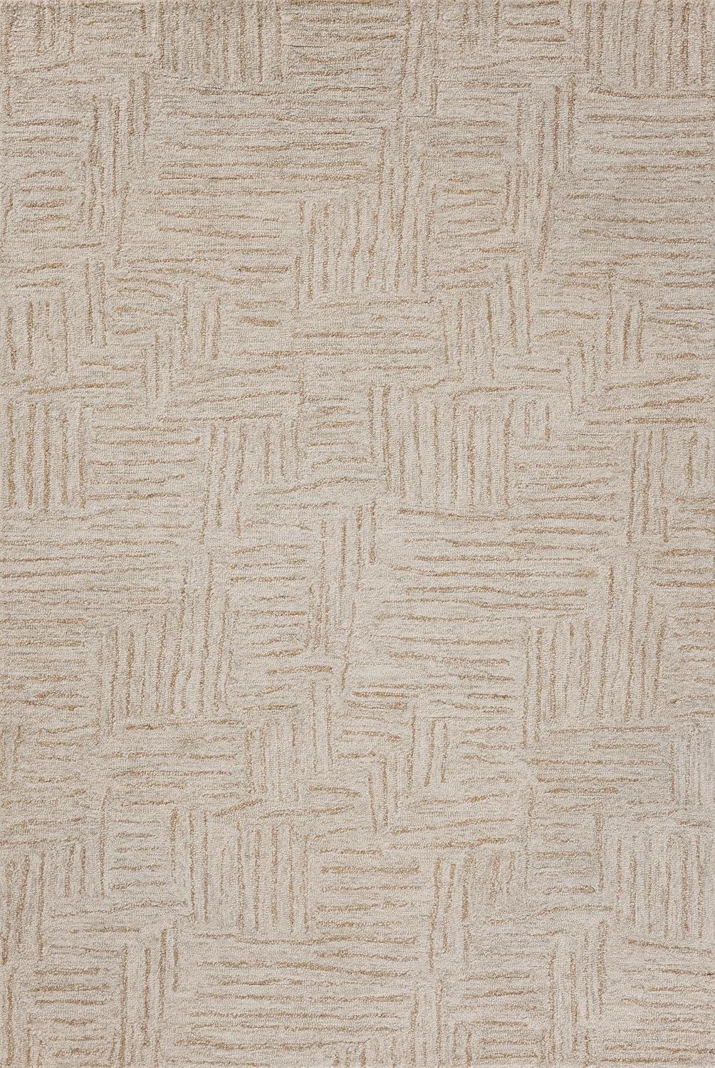 image:imageLoloi Chris Loves Julia Polly 23 x 39 Accent Rug in IvoryNatural Large Neutral Area Rug Unique Patterned Rug for Living Room Bedroom Dining Area Home OfficeSmoke Sand