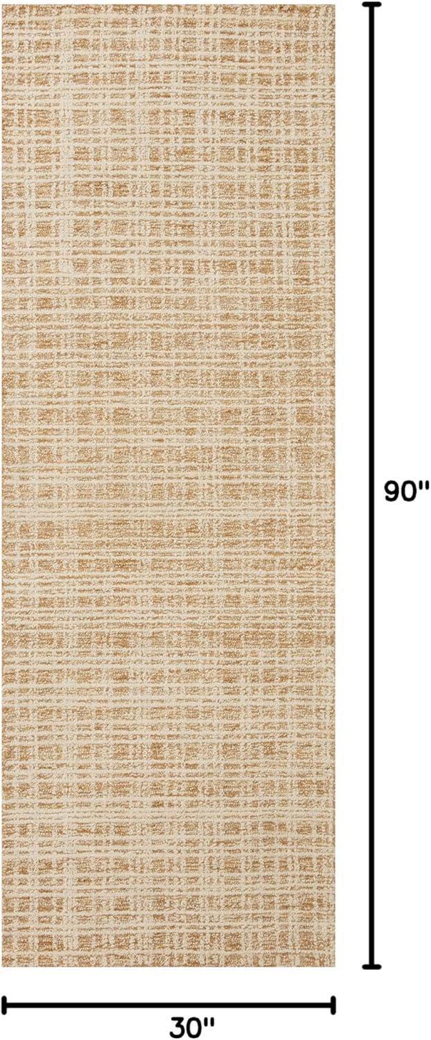image:imageLoloi Chris Loves Julia Polly 23 x 39 Accent Rug in IvoryNatural Large Neutral Area Rug Unique Patterned Rug for Living Room Bedroom Dining Area Home OfficeStraw Ivory