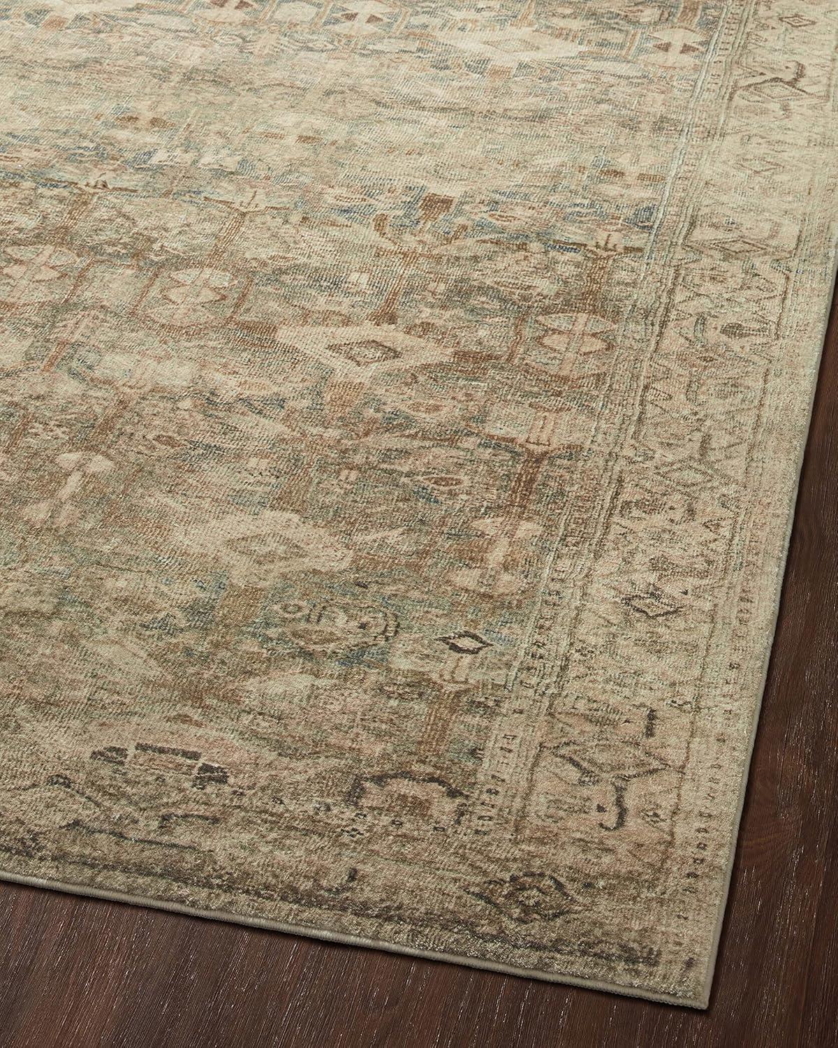 image:imageLoloi Margot Collection MAT04 AntiqueSage 36 x 56 Accent Rug feat CloudPile NoShed Easy Clean Large Patterned Area Rug for Living Room Bedroom Dining AreaAntique Green