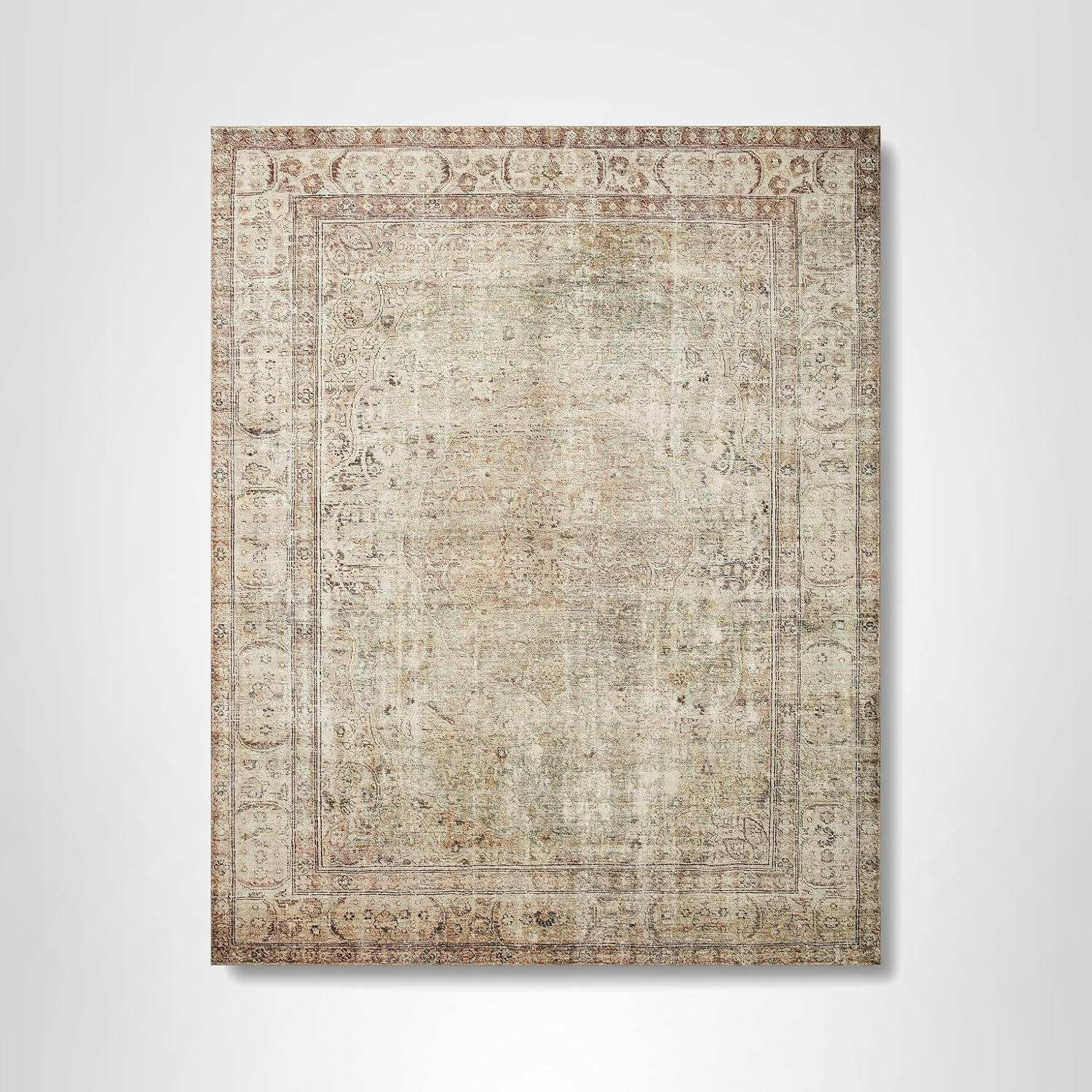 image:imageLoloi Margot Collection MAT04 AntiqueSage 36 x 56 Accent Rug feat CloudPile NoShed Easy Clean Large Patterned Area Rug for Living Room Bedroom Dining AreaAntique Sage