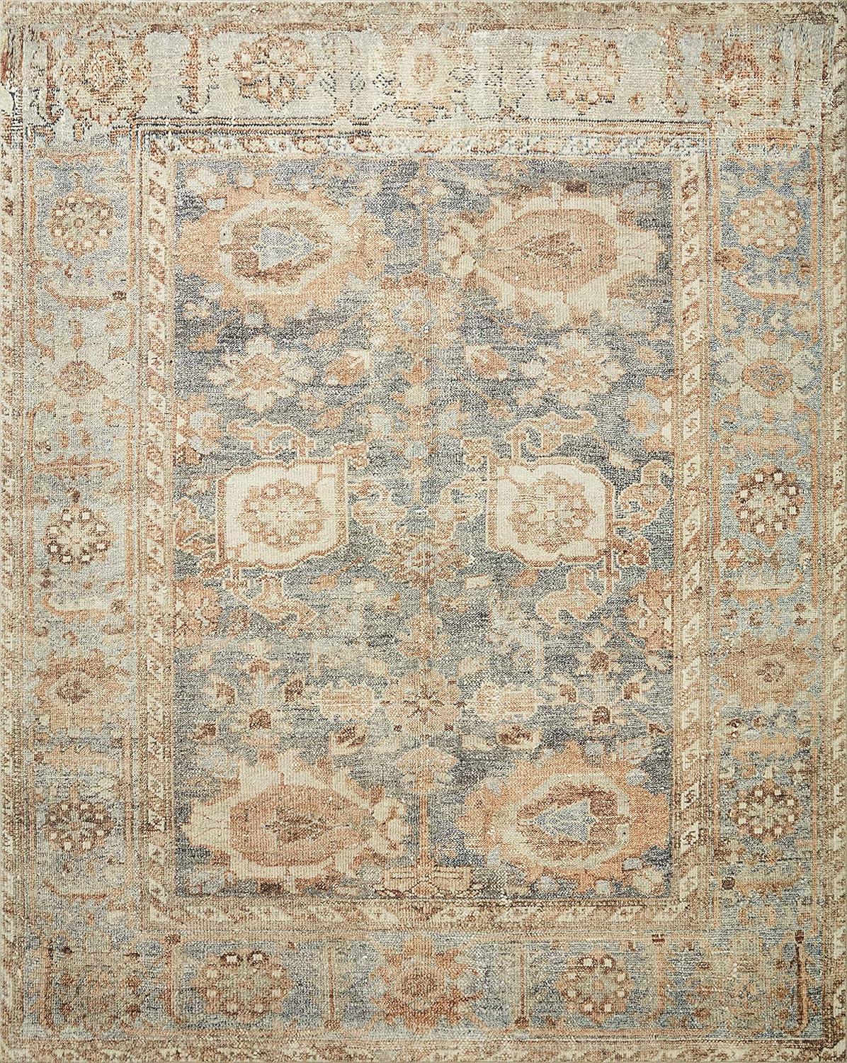 image:imageLoloi Margot Collection MAT04 AntiqueSage 36 x 56 Accent Rug feat CloudPile NoShed Easy Clean Large Patterned Area Rug for Living Room Bedroom Dining AreaOcean Spice