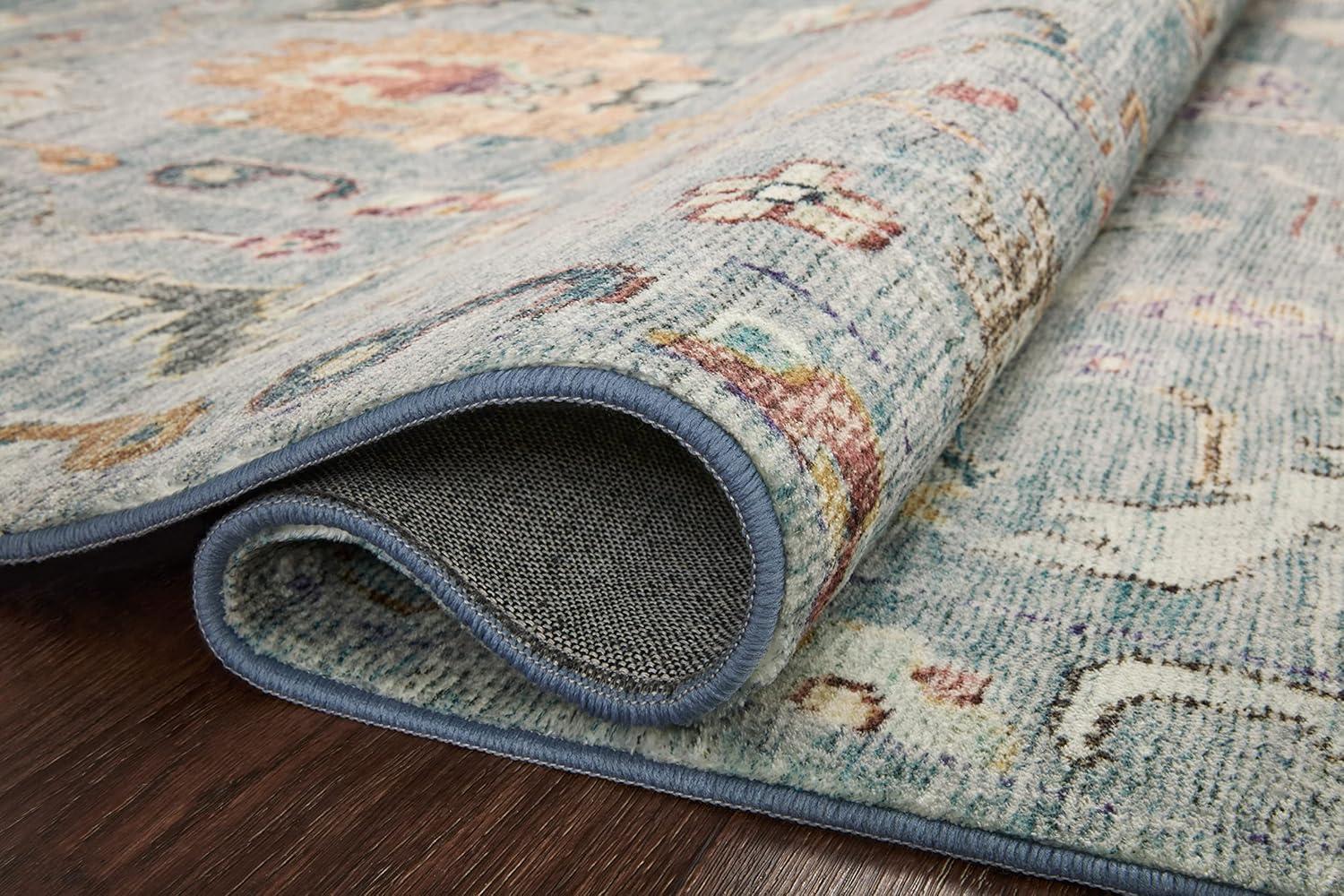 image:imageLoloi Margot Collection MAT04 AntiqueSage 36 x 56 Accent Rug feat CloudPile NoShed Easy Clean Large Patterned Area Rug for Living Room Bedroom Dining AreaDenim Multi