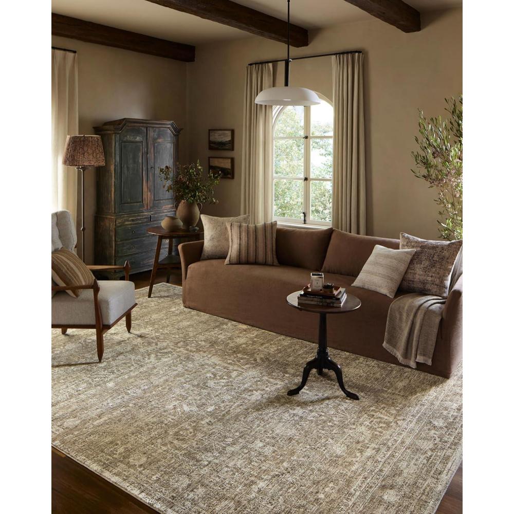 image:imageLoloi Amber Lewis Honora Collection HON02 SlateBeige 116 x 156 Area RugKhaki  Beige