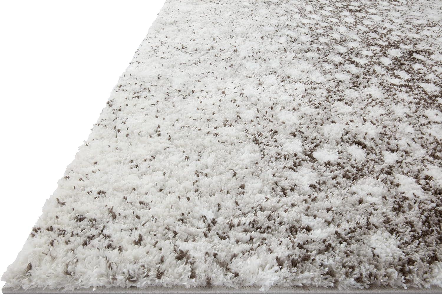 image:imageLoloi Bliss Shag Collection BLS05 GreyWhite 311 x 6 Runner RugGrey White