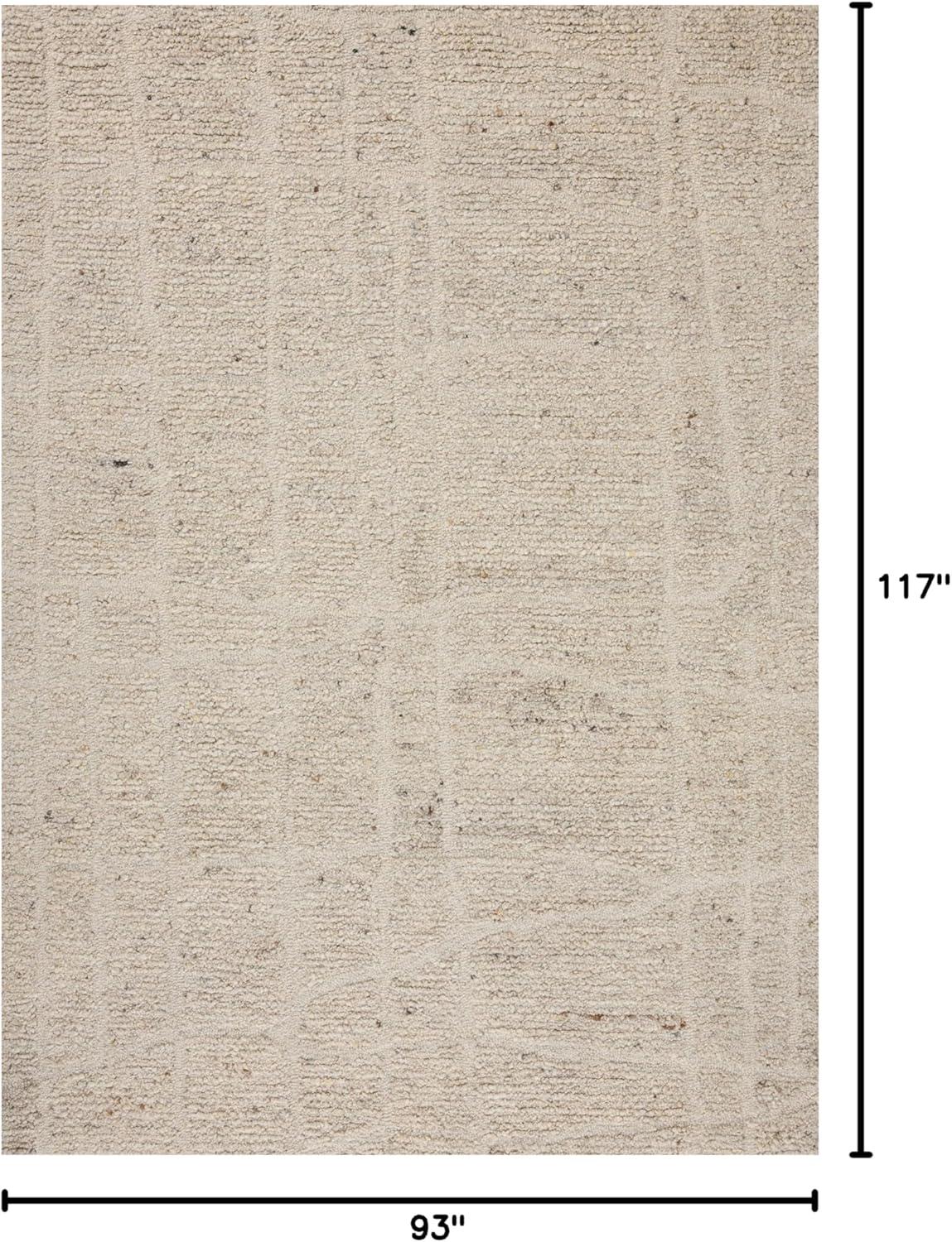 image:imageLoloi Magnolia Home by Joanna Gaines Jones Collection JON02 NaturalOatmeal 86 x 116 Area RugOatmeal