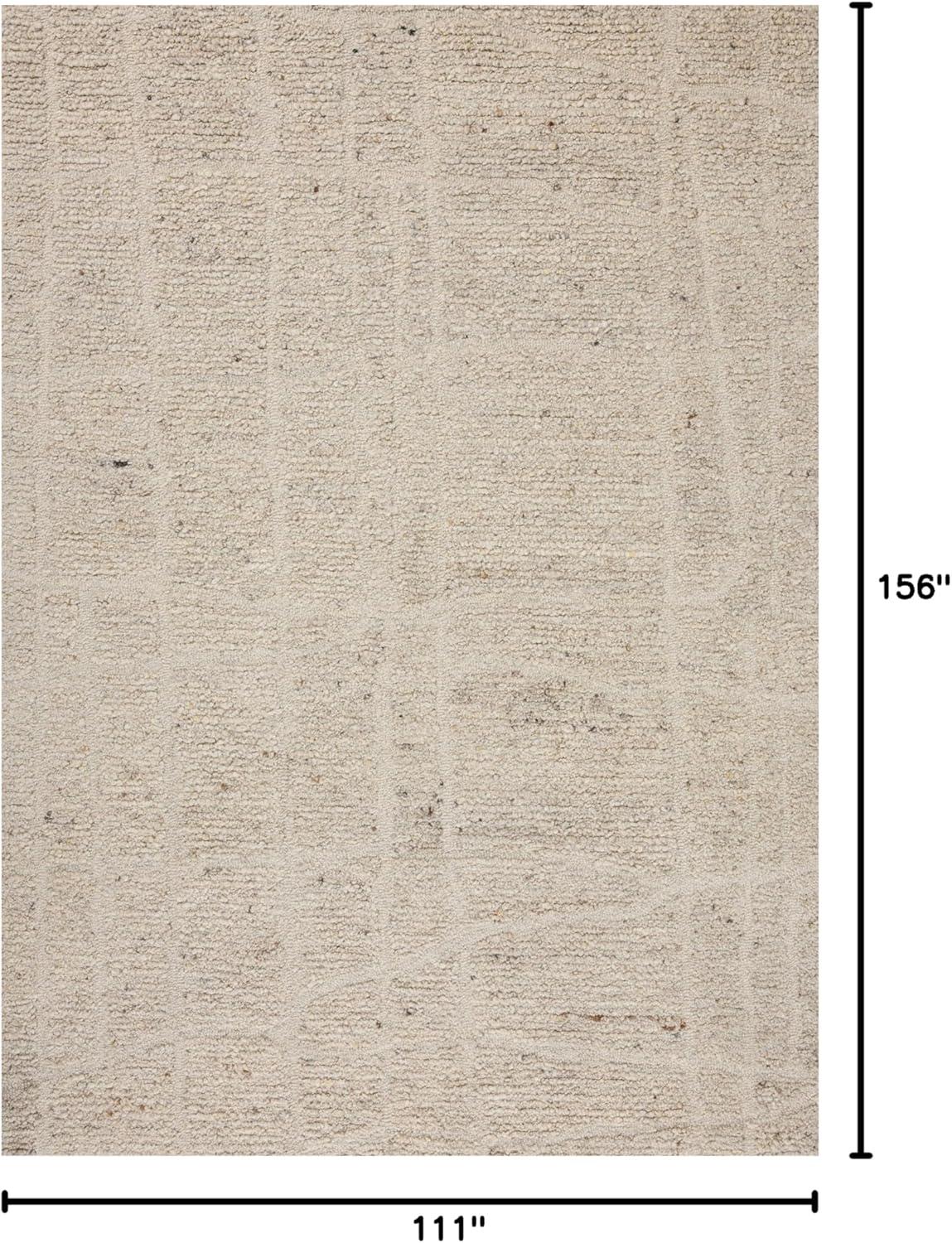 image:imageLoloi Magnolia Home by Joanna Gaines Jones Collection JON02 NaturalOatmeal 86 x 116 Area RugOatmeal