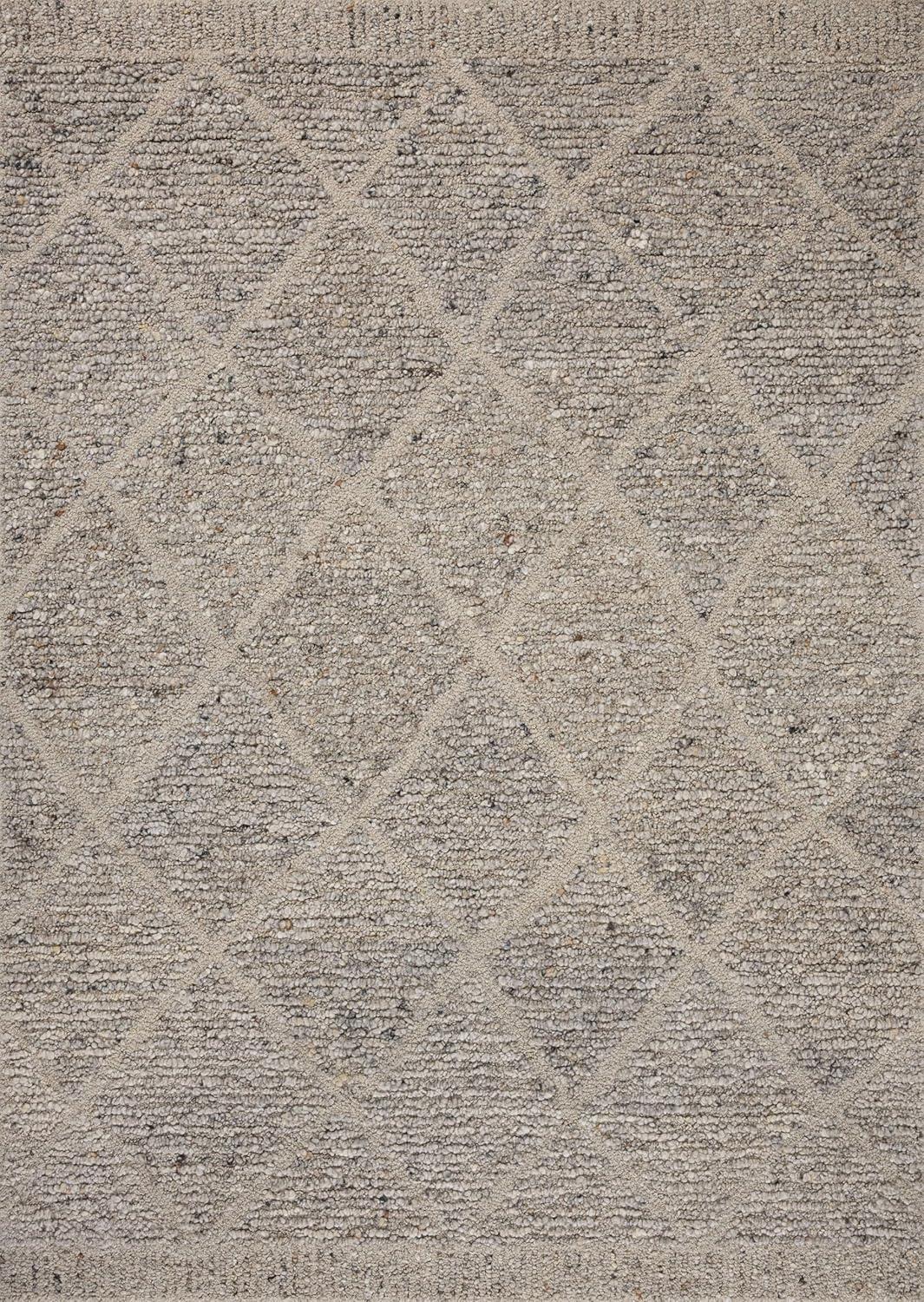 image:imageLoloi Magnolia Home by Joanna Gaines Jones Collection JON02 NaturalOatmeal 86 x 116 Area RugPebble