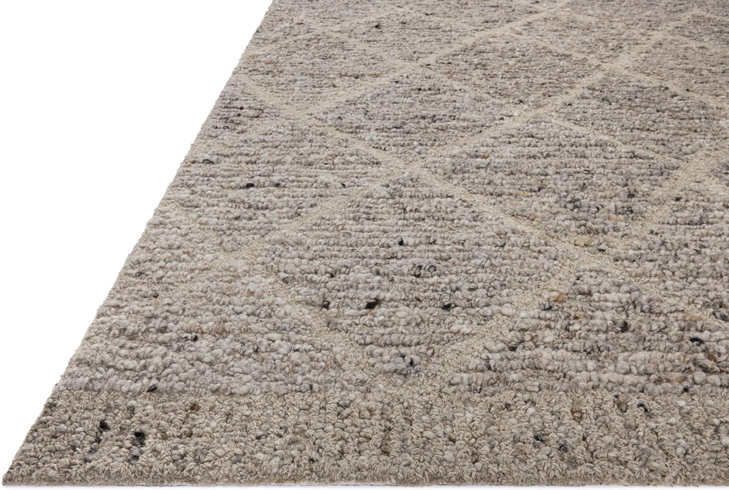 image:imageLoloi Magnolia Home by Joanna Gaines Jones Collection JON02 NaturalOatmeal 86 x 116 Area RugPebble