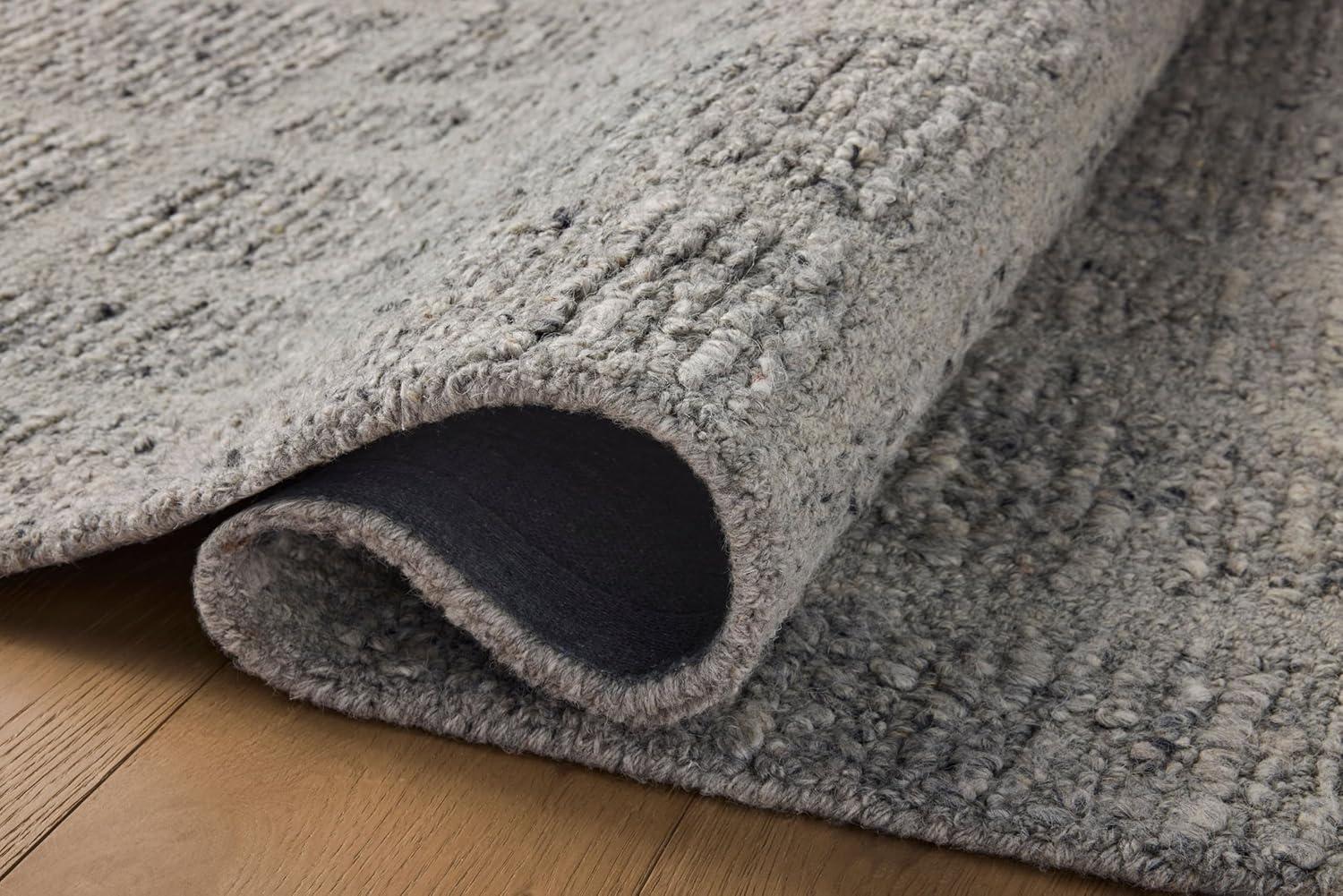 image:imageLoloi Magnolia Home by Joanna Gaines Jones Collection JON02 NaturalOatmeal 86 x 116 Area RugSlate