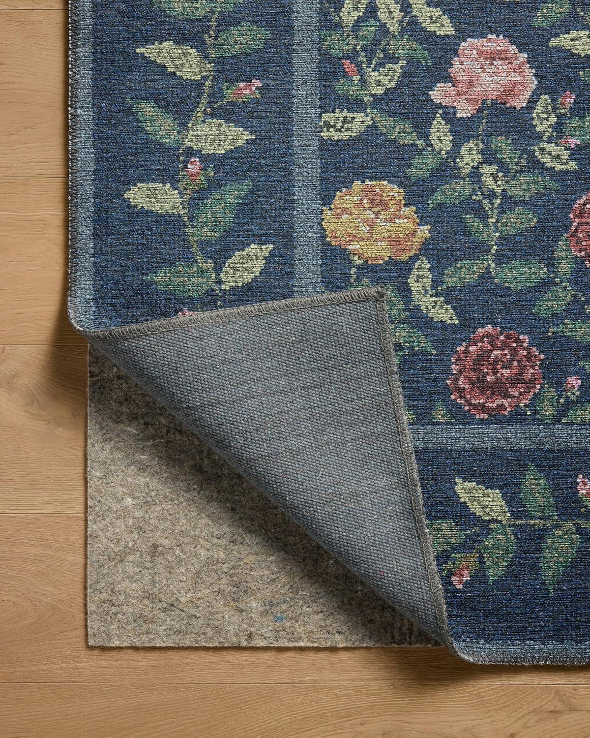 image:imageLoloi Rifle Paper Co Wildwood Collection WWLD02 Navy 26 x 76 Runner RugNavy