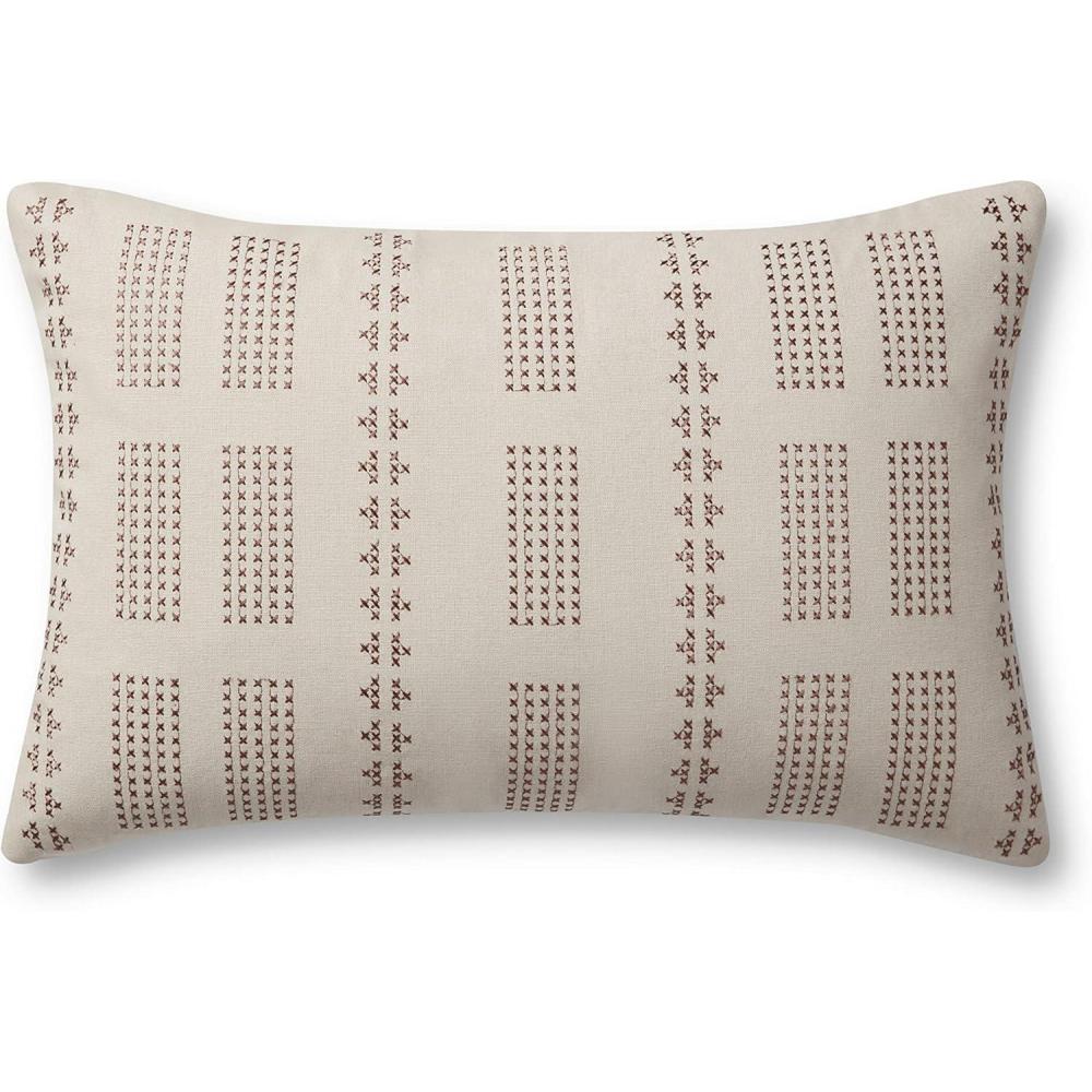 image:imageLoloi Jean Stoffer x Thomas Collection PJS0008 Natural 13 x 21 Cover wPoly PillowNatural