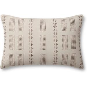 Loloi Jean Stoffer x Thomas Collection PJS0008 Natural 13” x 21” Cover w/Poly Pillow(Natural)