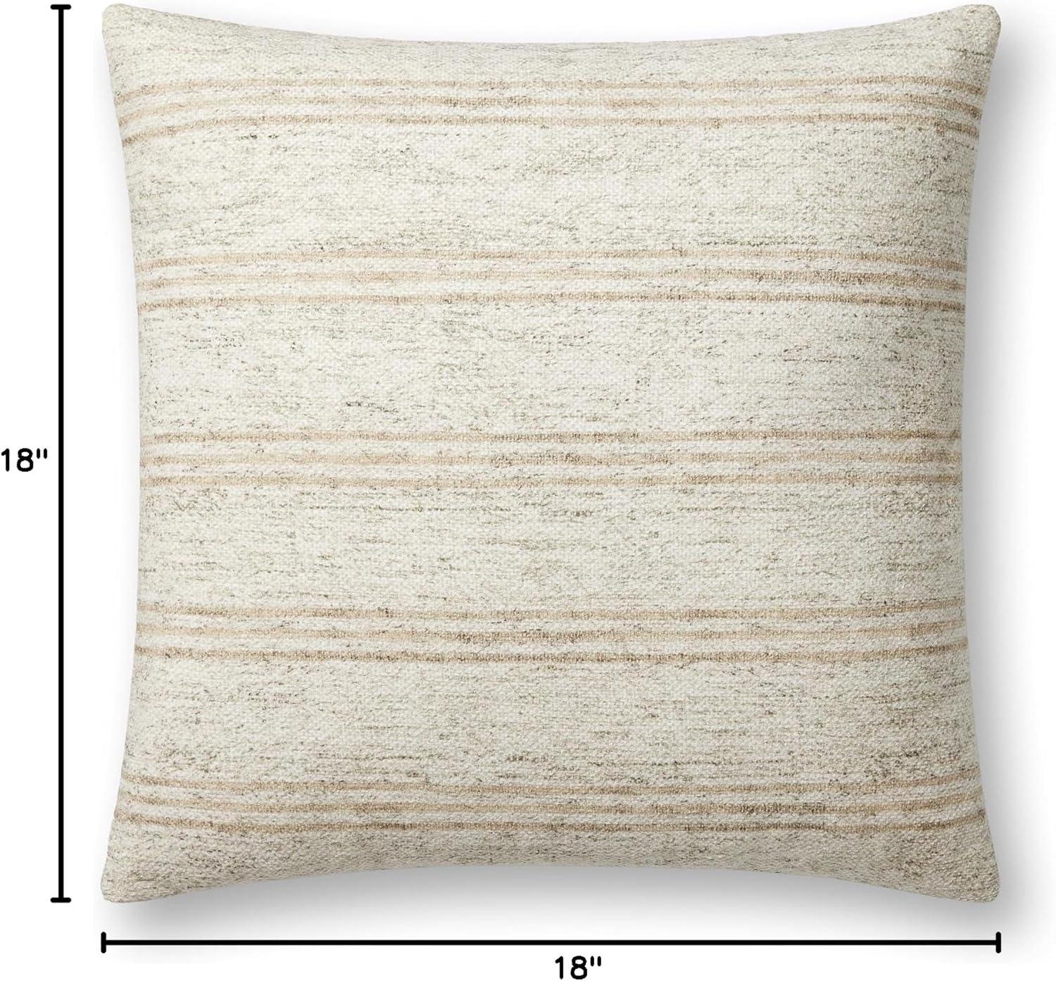 image:imageLoloi Amber Lewis x Zephyr Collection PAL0040 IvoryNatural 18 x 18 Cover Only Pillow