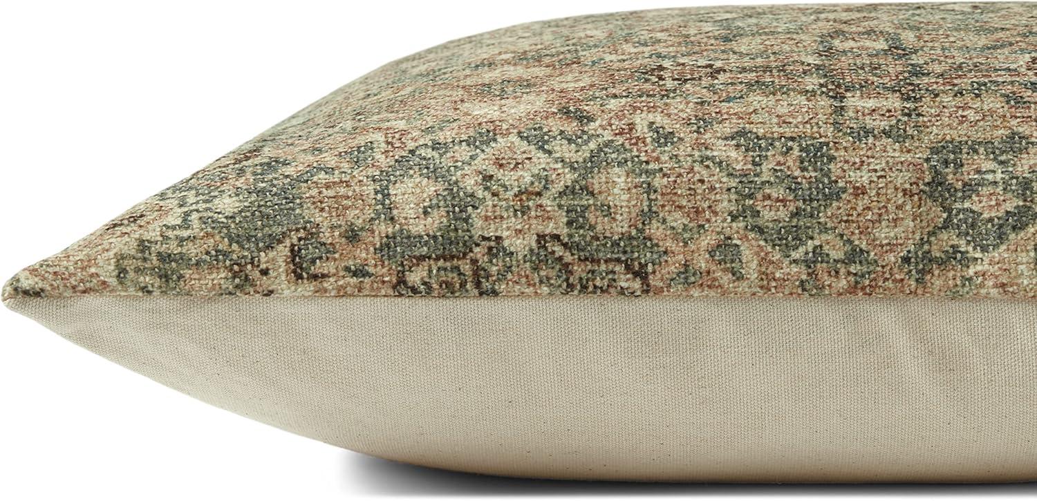 image:imageLoloi Angela Rose x Cove Collection PAR0004 NavyNatural 18 x 18 Cover wPoly PillowNavy Natural