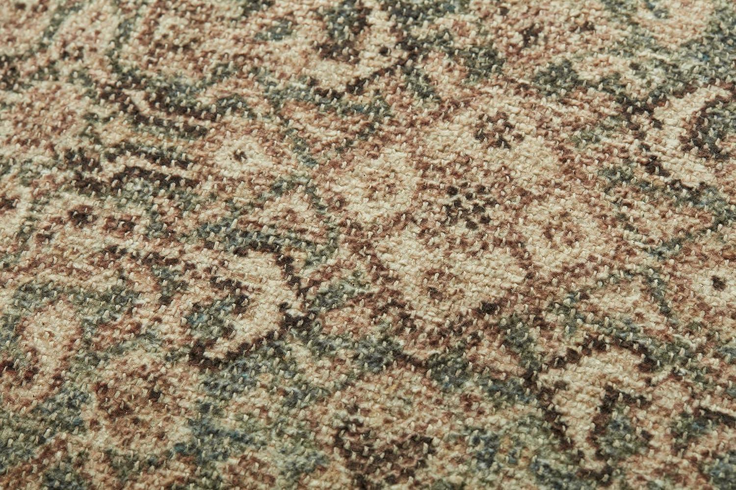 image:imageLoloi Angela Rose x Cove Collection PAR0004 NavyNatural 18 x 18 Cover wPoly PillowNavy Natural