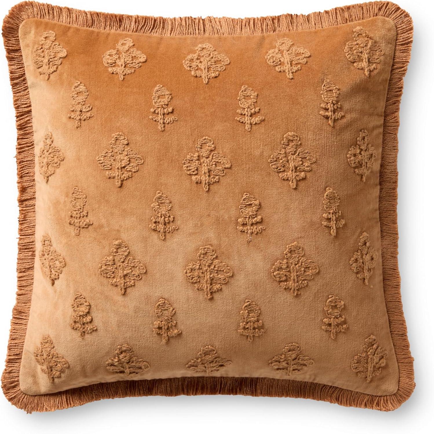 image:imageLoloi Chris Loves Julia Darla Collection PCJ0025 Olive 18 x 18 Cover wPoly PillowClay