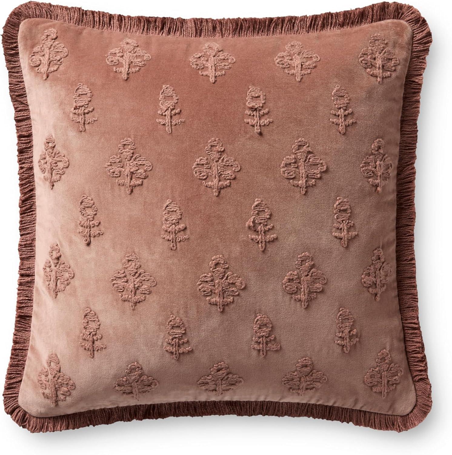 image:imageLoloi Chris Loves Julia Darla Collection PCJ0025 Olive 18 x 18 Cover wPoly PillowMauve