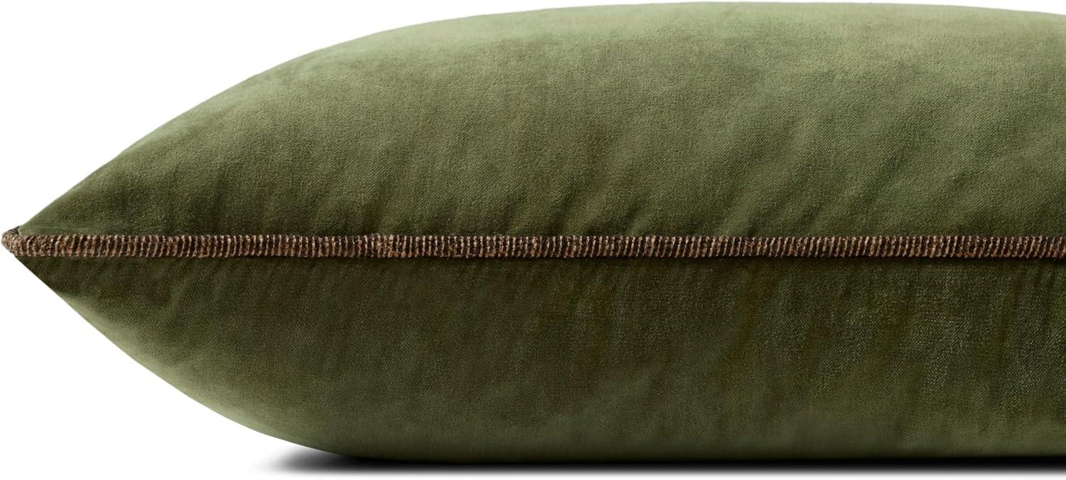 image:imageLoloi Chris Loves Julia Liza Collection PCJ0020 Dark Green 13 x 35 Cover wPoly PillowDark Green