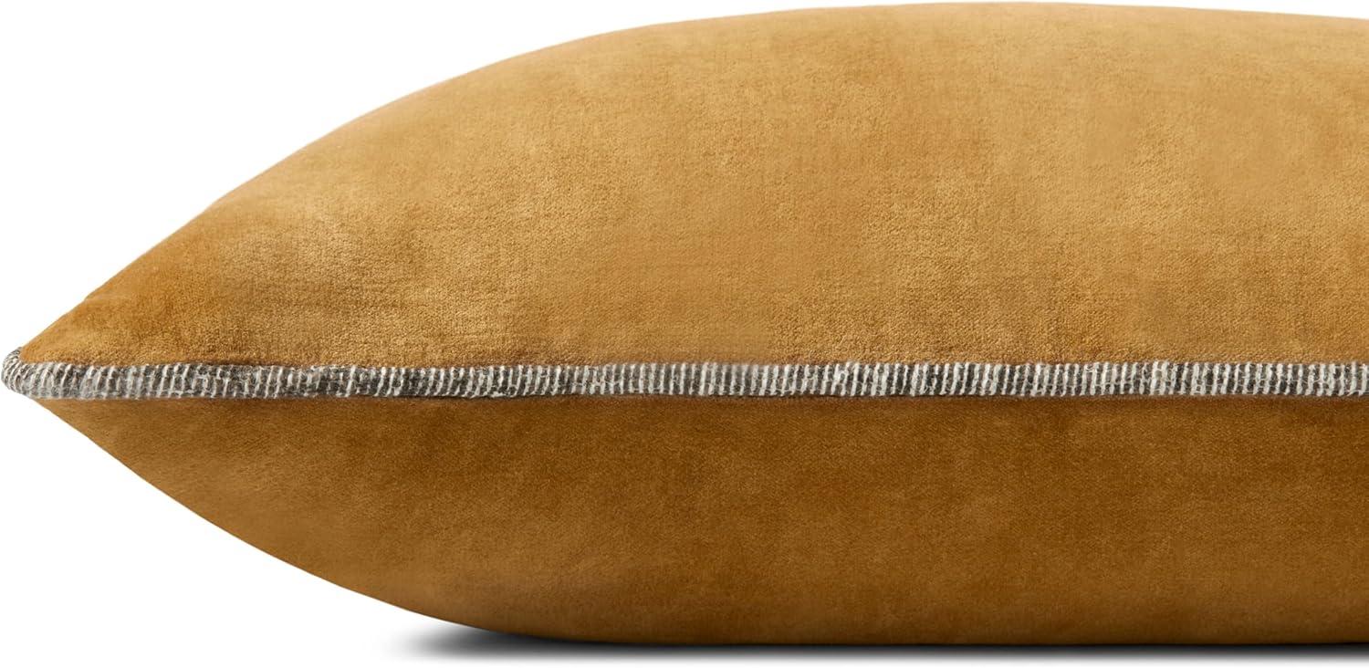 image:imageLoloi Chris Loves Julia Liza Collection PCJ0020 Gold 13 x 21 Cover wPoly Pillow