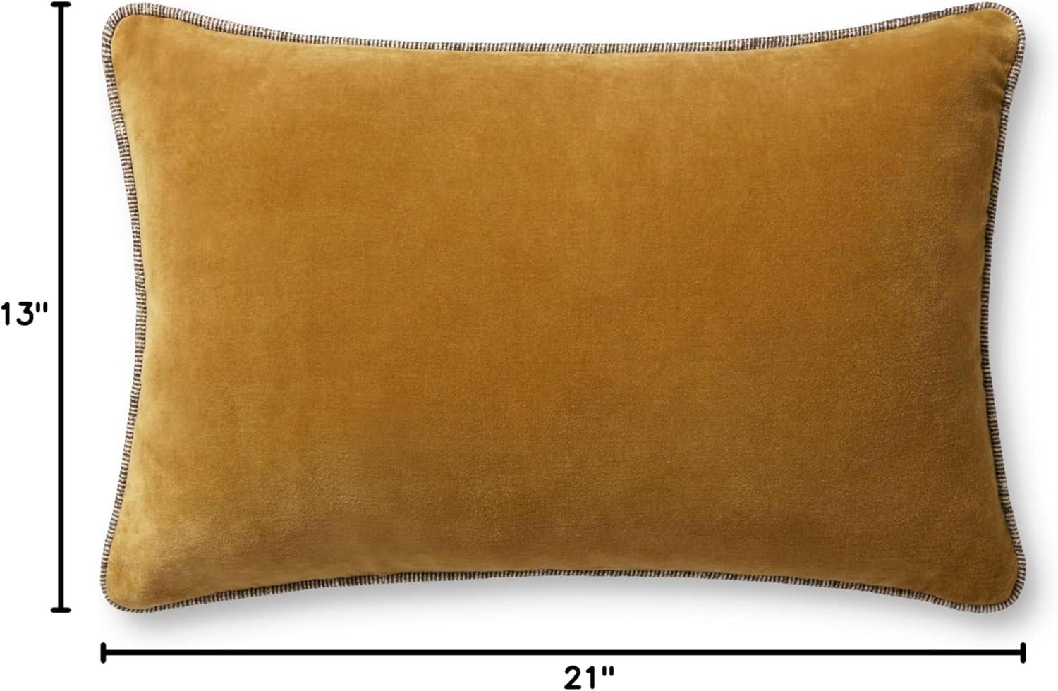 image:imageLoloi Chris Loves Julia Liza Collection PCJ0020 Gold 13 x 21 Cover wPoly Pillow
