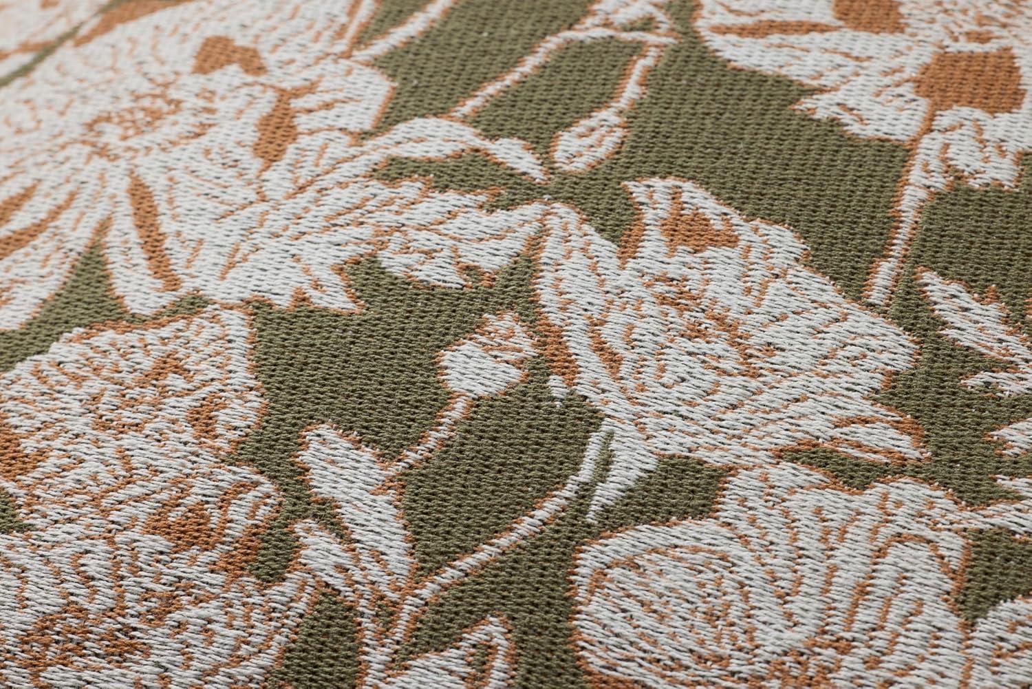 image:imageLoloi Chris Loves Julia Matilda Collection PCJ0031 OliveOrange 18 x 18 Cover wDown PillowOlive Orange