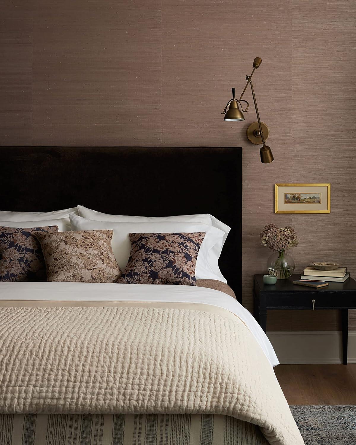image:imageLoloi Chris Loves Julia Matilda Collection PCJ0031 OliveOrange 18 x 18 Cover wDown PillowSilver Sage