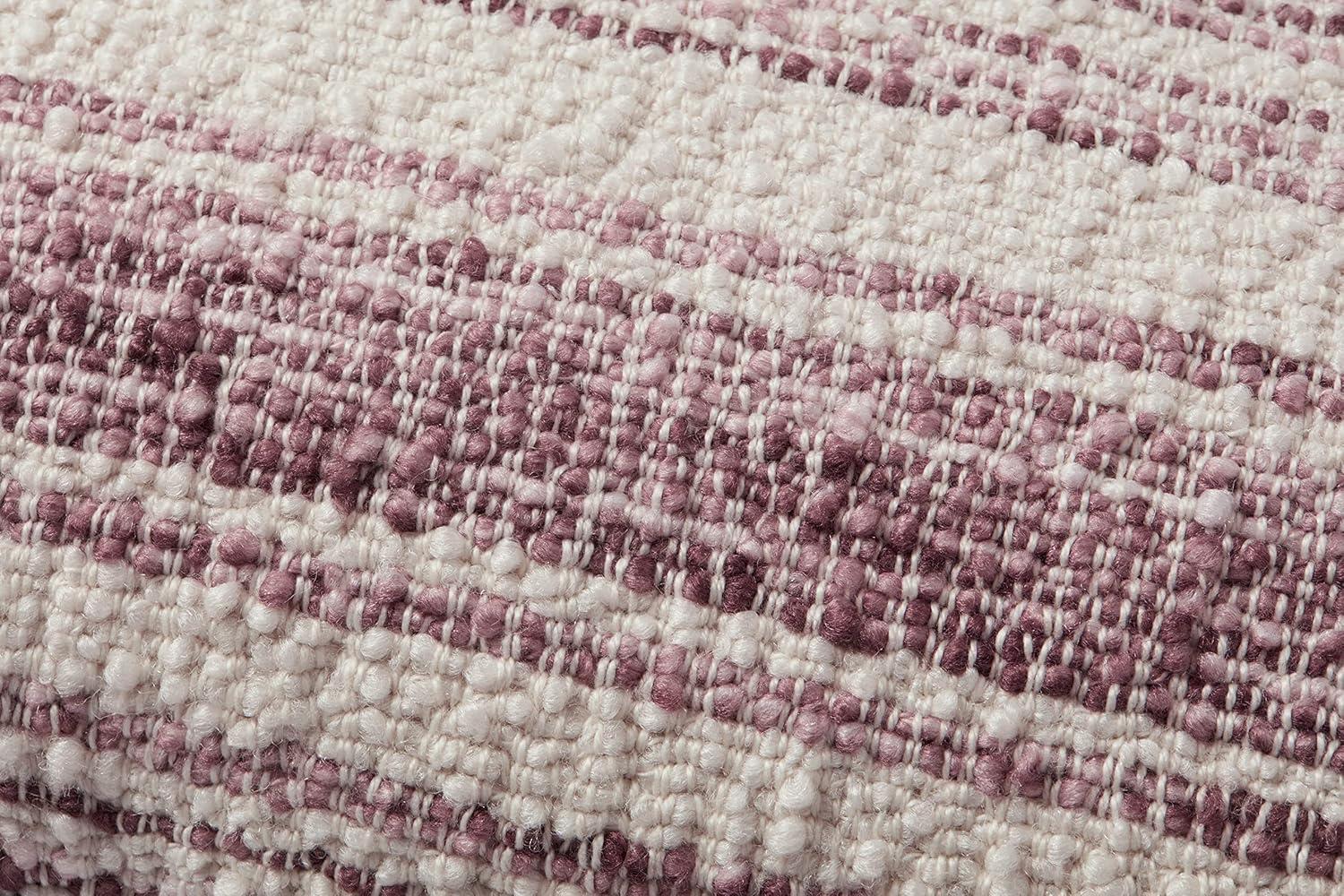 image:imageLoloi Chris Loves Julia x Pillows Collection PCJ0007 Grey 18 x 18 wPoly PillowBurgundy Ivory