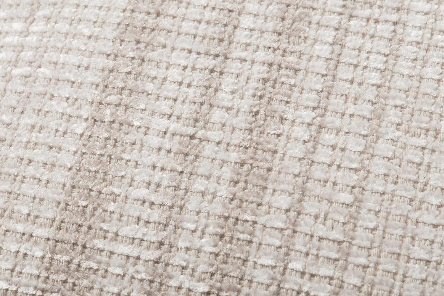 image:imageLoloi Chris Loves Julia x Pillows Collection PCJ0007 Grey 18 x 18 wPoly PillowIvory Beige