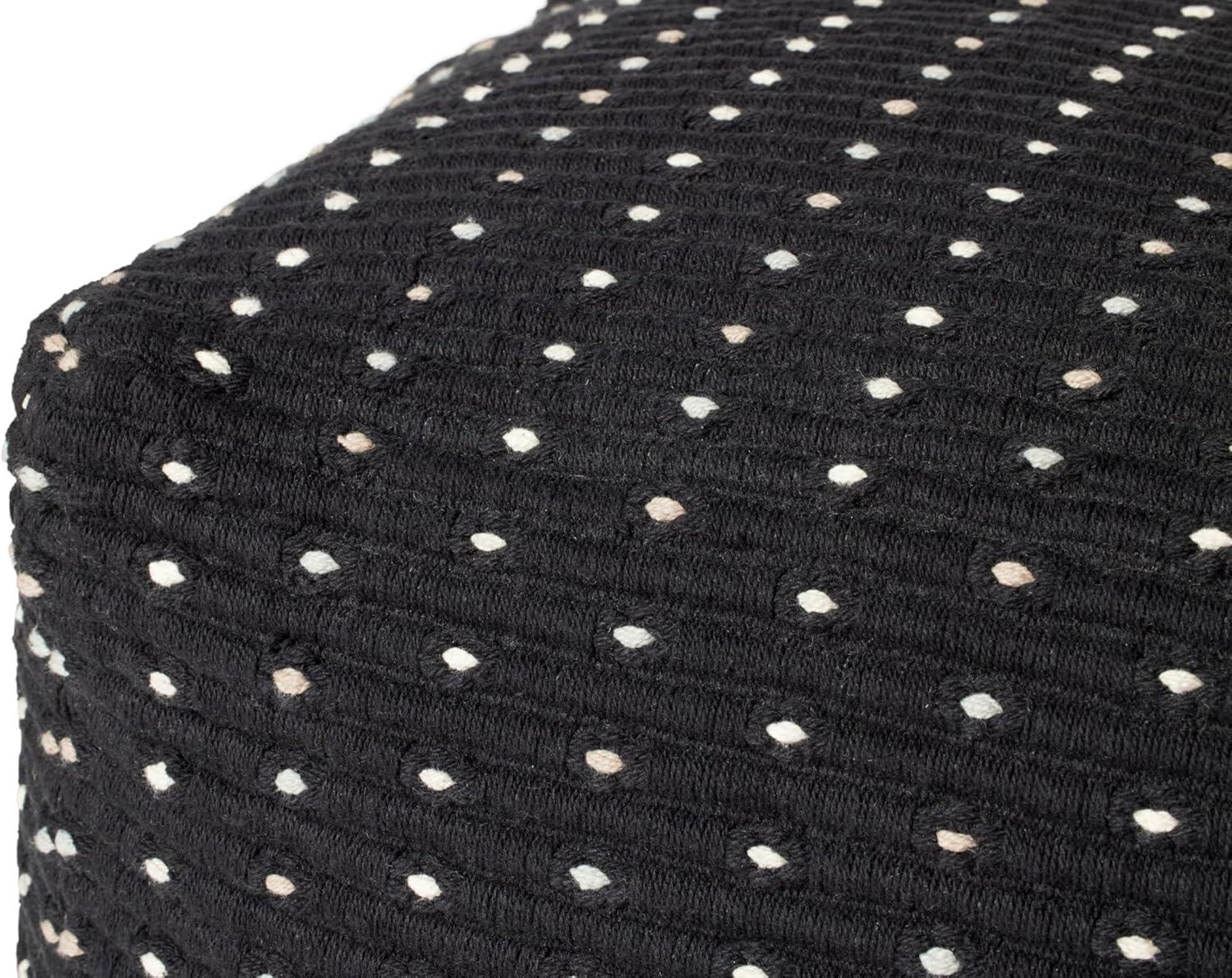 image:imageLoloi II LPF0039 Black 18 W x 18 D x 18 H Pouf