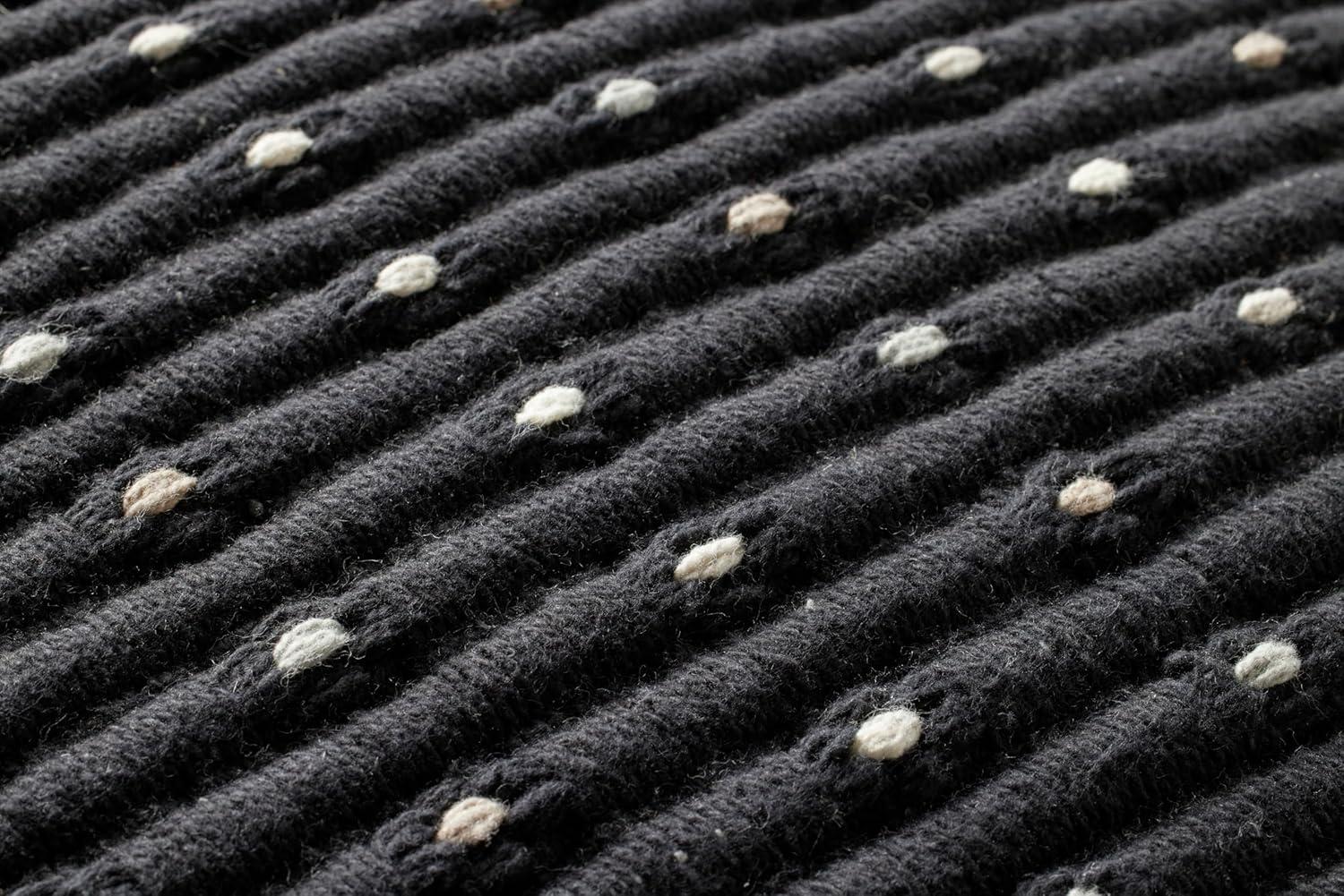 image:imageLoloi II LPF0039 Black 18 W x 18 D x 18 H Pouf
