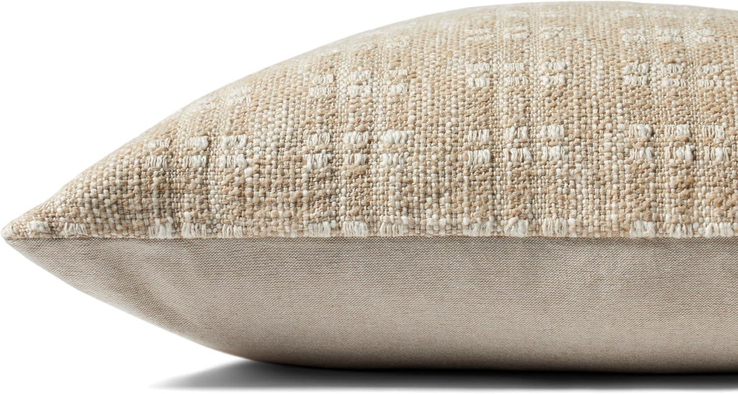 image:imageLoloi Magnolia Home by Joanna Gaines Bryn Collection PMH0062 Rust 22 x 22 Cover wDown PillowBeige