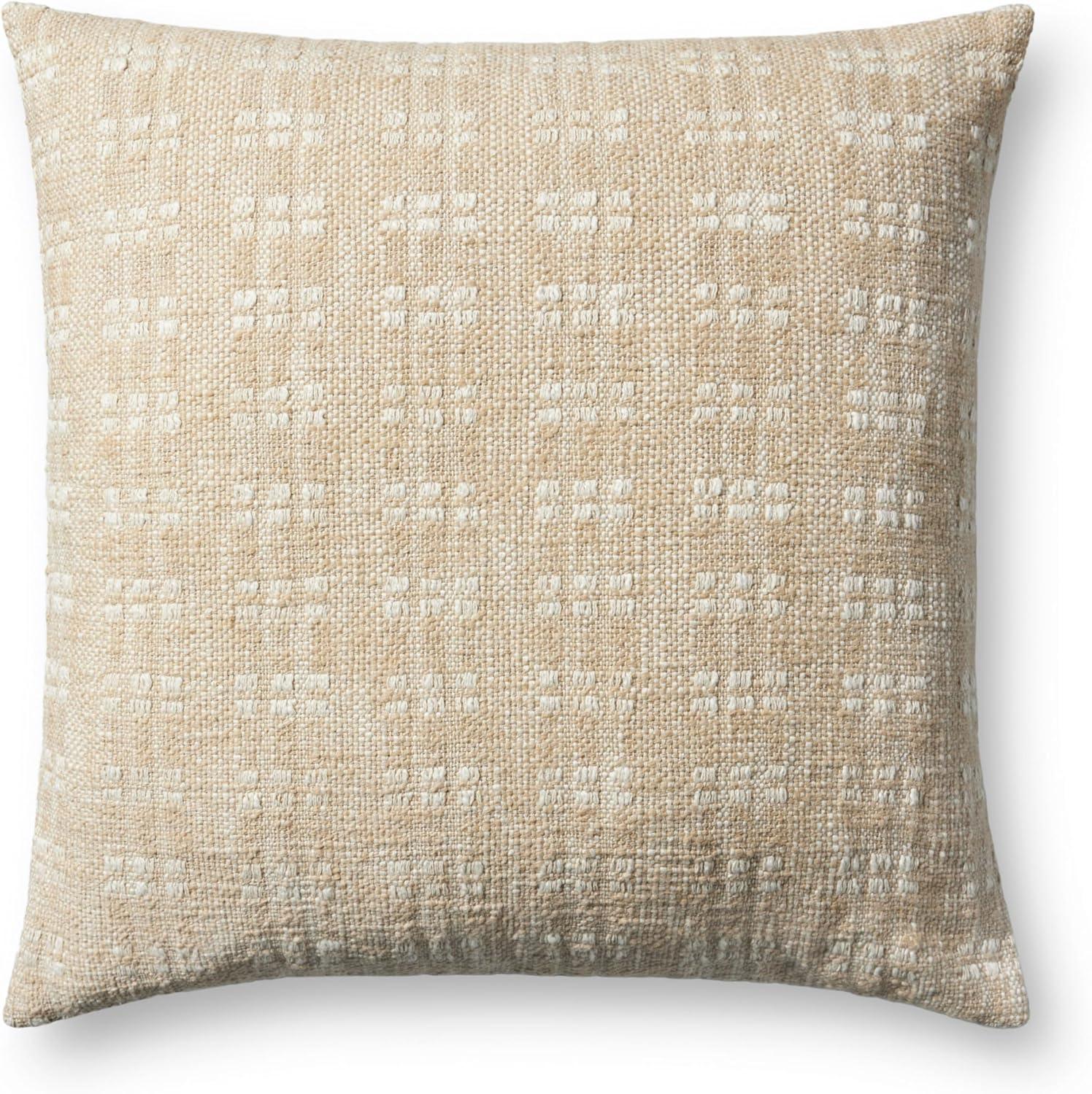 image:imageLoloi Magnolia Home by Joanna Gaines Bryn Collection PMH0062 Rust 22 x 22 Cover wDown PillowBeige