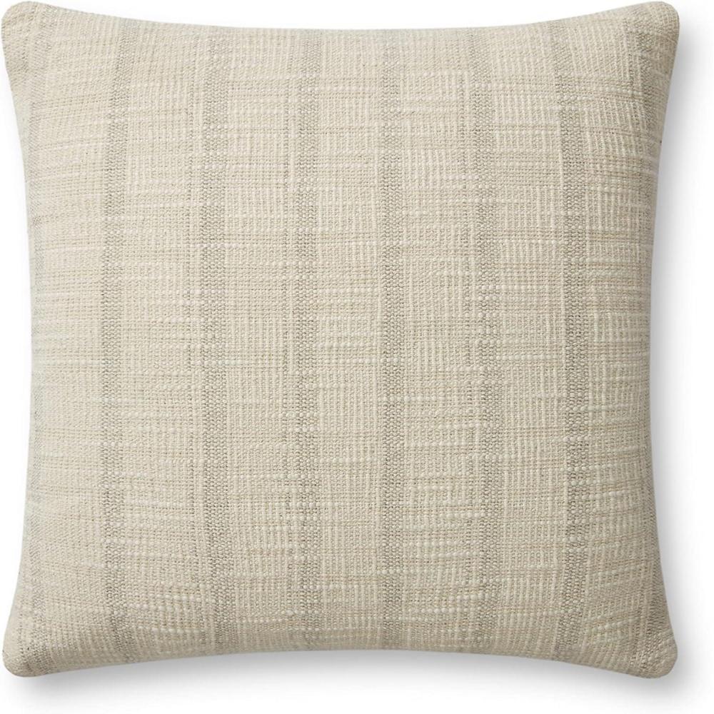 image:imageLoloi Angela Rose x Joshua Collection PAR0006 IvoryGrey 18 x 18 Cover Only Pillow