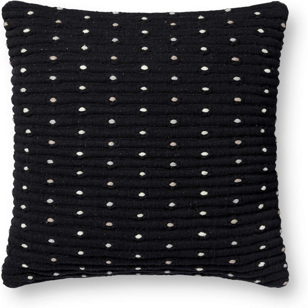 image:imageLoloi PLL0118 Black 18 x 18 Cover Only PillowBlack