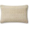 image:imageLoloi Angela Rose x Henderson Collection PAR0010 SandIvory 13 x 21 Cover wPoly PillowSand  Ivory