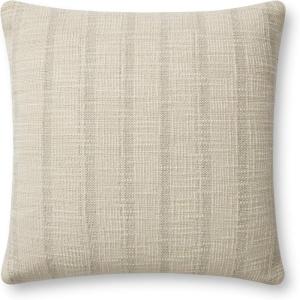 Loloi Angela Rose x Joshua Collection PAR0006 Ivory/Grey 18” x 18” Cover Only Pillow