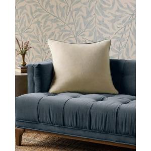 Loloi Chris Loves Julia Liza Collection PCJ0020 Ivory 22” x 22” Cover w/Down Pillow