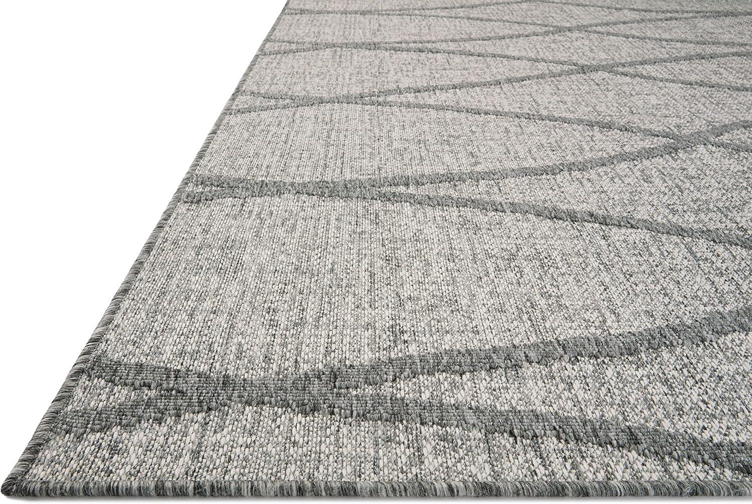 image:imageLoloi Rainier Collection RAI03 NaturalIvory 53 x 77 Area RugDove Grey