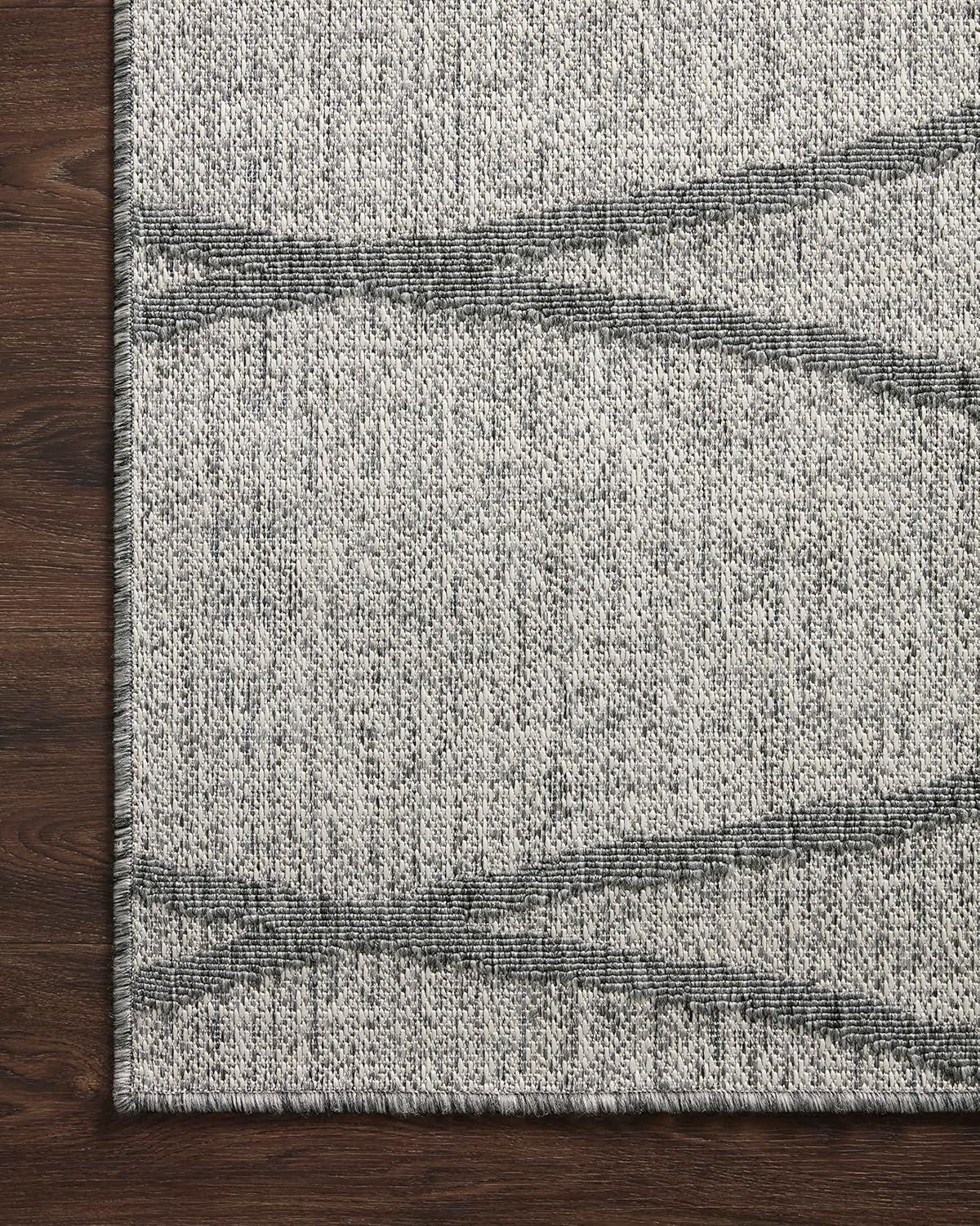 image:imageLoloi Rainier Collection RAI03 NaturalIvory 53 x 77 Area RugDove Grey