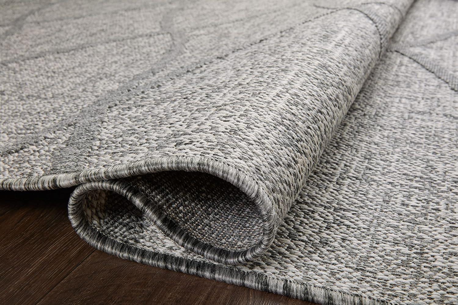 image:imageLoloi Rainier Collection RAI03 NaturalIvory 53 x 77 Area RugDove Grey