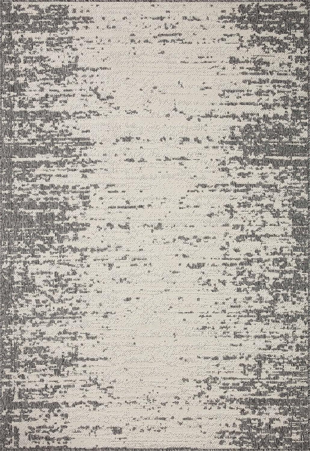 image:imageLoloi Rainier Collection RAI03 NaturalIvory 53 x 77 Area RugIvory Grey