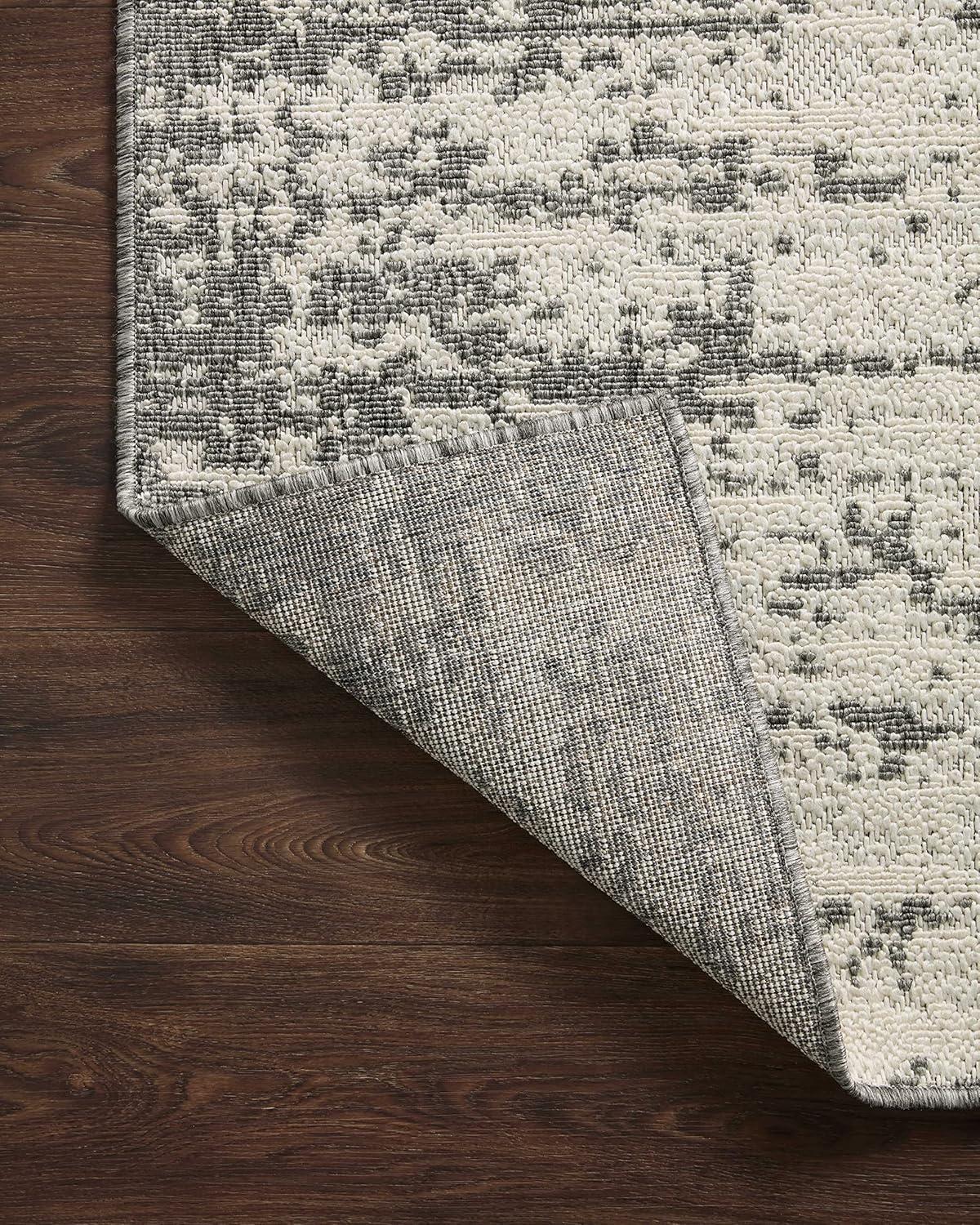 image:imageLoloi Rainier Collection RAI03 NaturalIvory 53 x 77 Area RugIvory Grey